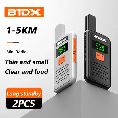 BTDX Mini Walkie Talkie