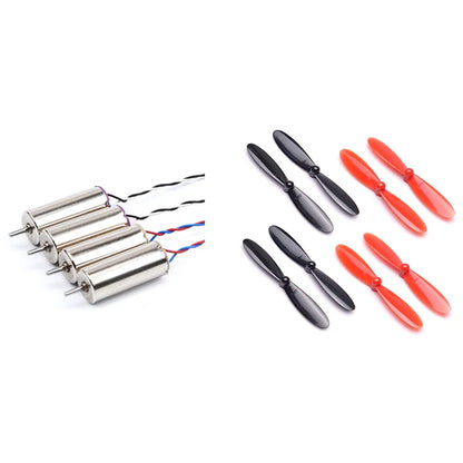 Micro Mini QX95 95mm Frame Mini FPV RC Carbon Fiber Quadcopter Frame Kit + 8520 Coreless Motor + 55mm Prop for FPV Indoor Frame