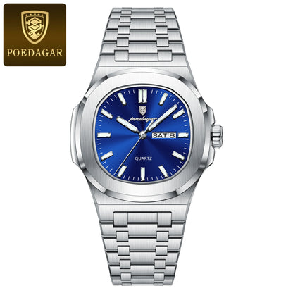 POEDAGAR Luxury Military Watch