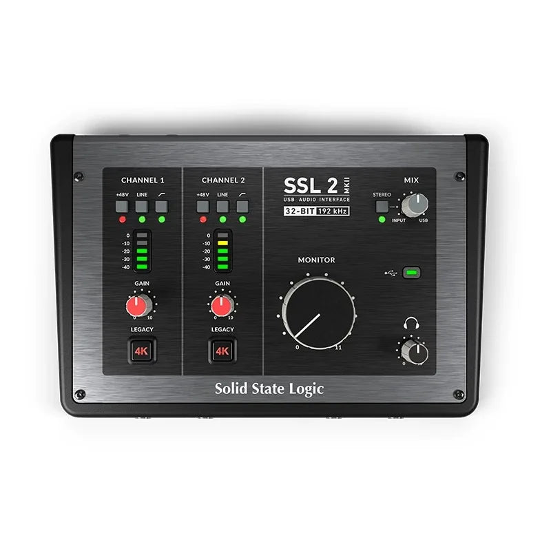 SSL2  MKII 2-in/2-out USB Stereo Audio Interface