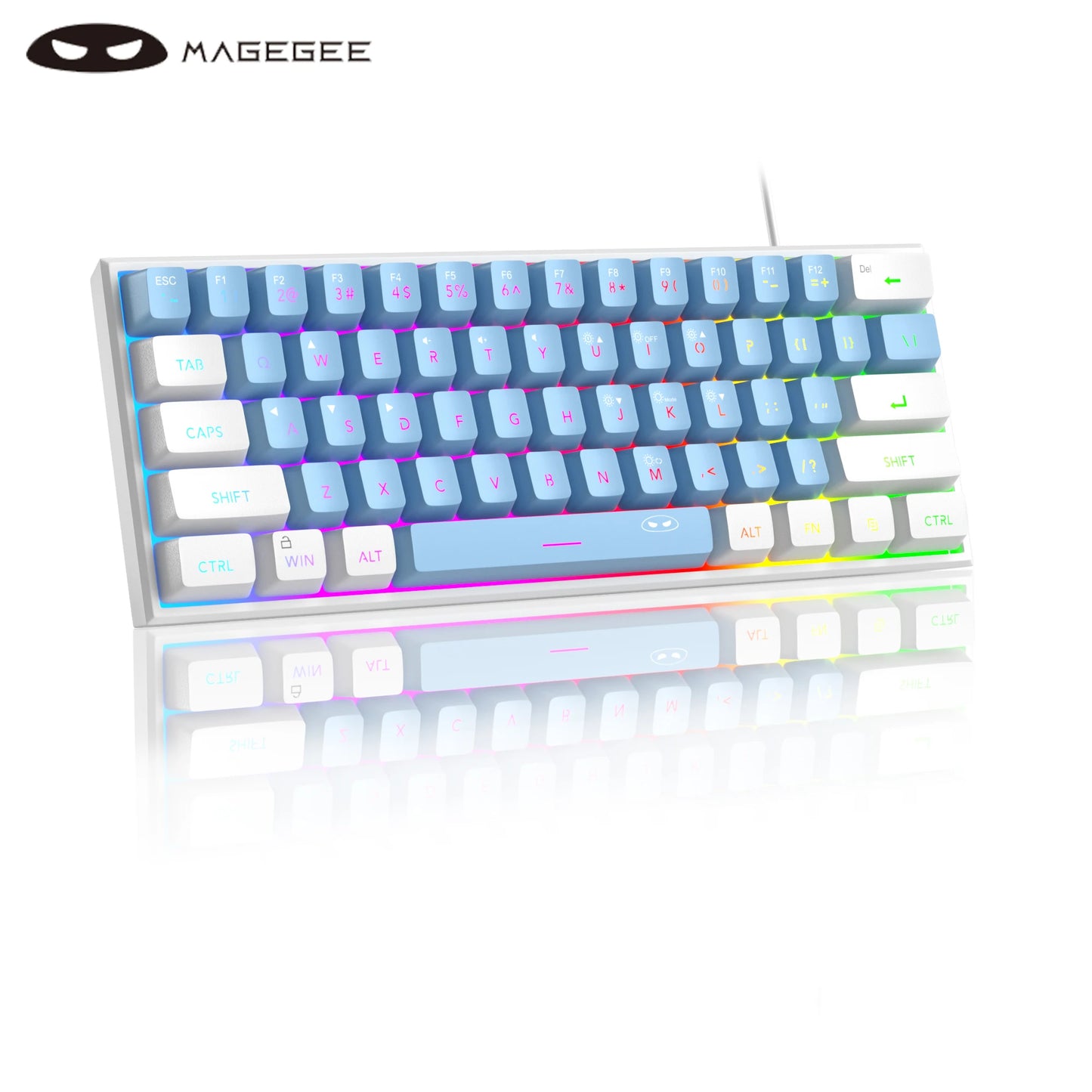 MageGee Mini 60% Gaming Keyboard