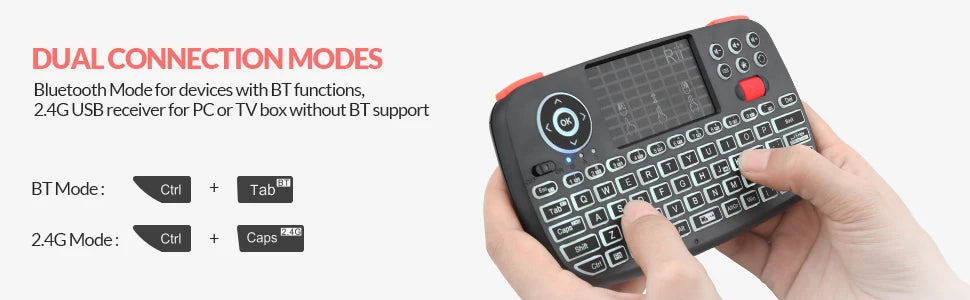 Rii i4 Mini Bluetooth Wireless Keyboard