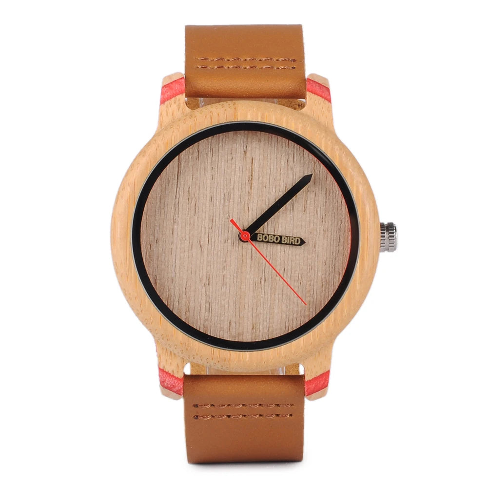 BOBO BIRD Wooden Analog Wristwatche