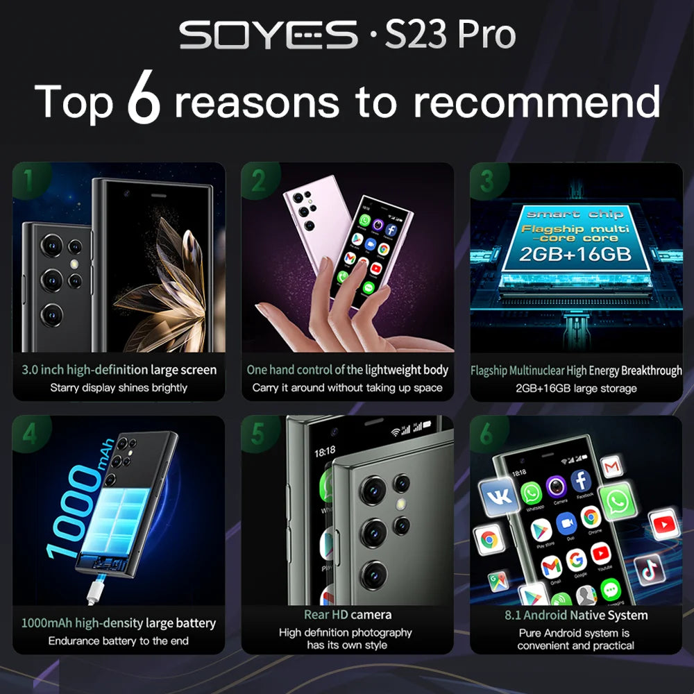 SOYES S23 Pro Ultra-thin