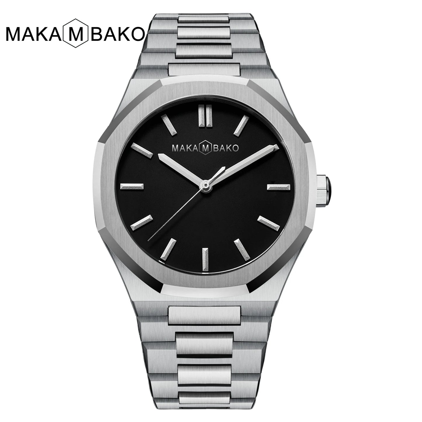 Stainless Steel Nordic Style Wristwatch