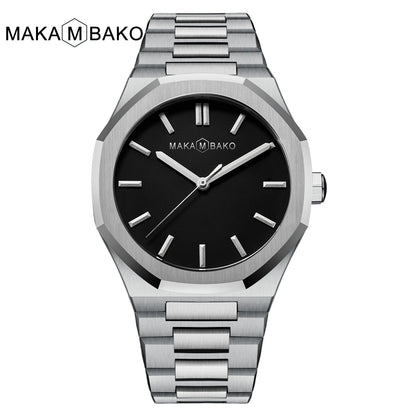 Stainless Steel Nordic Style Wristwatch