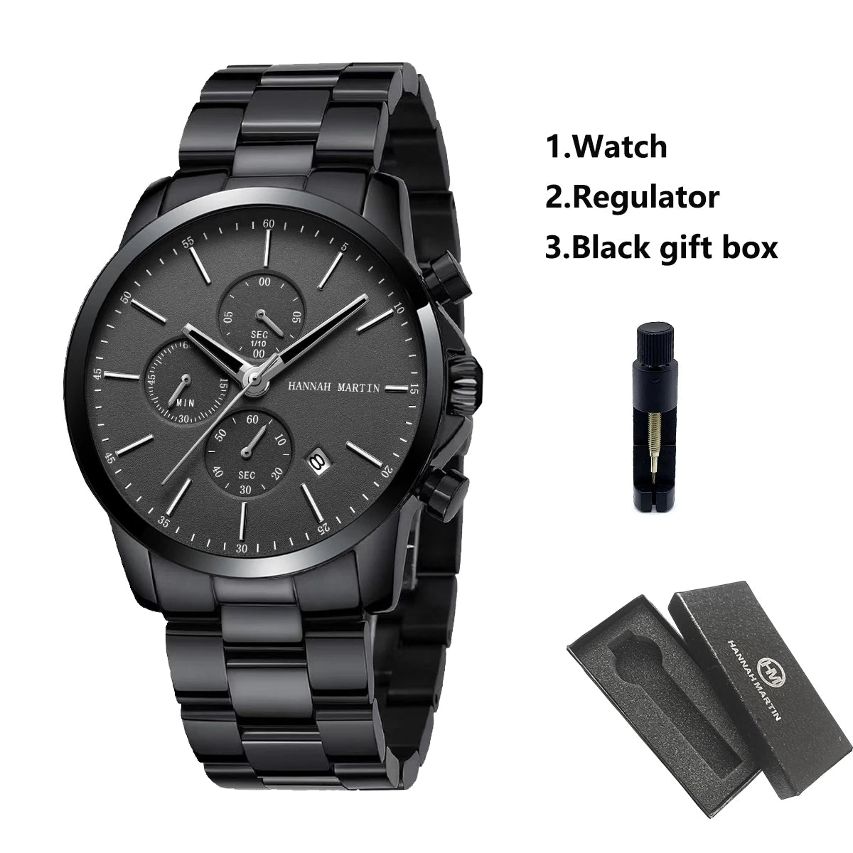 Multifunctional Quartz Wrist Watch