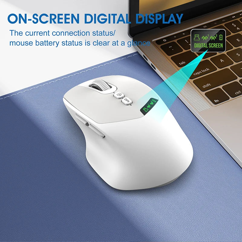 Noiseless Dual Mode Wireless Mouse