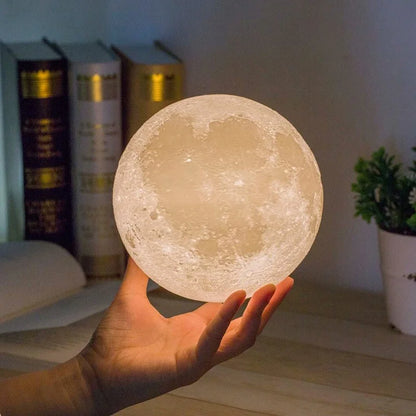 Book Moon LED Light