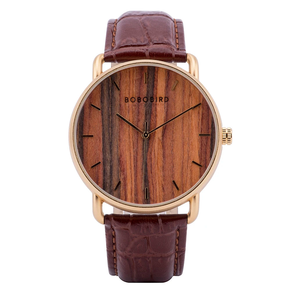 BOBO BIRD Men's Wood Wristwatch