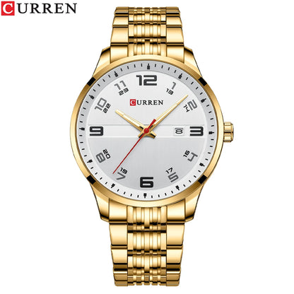 CURREN Luxury Stainless Steel Watch