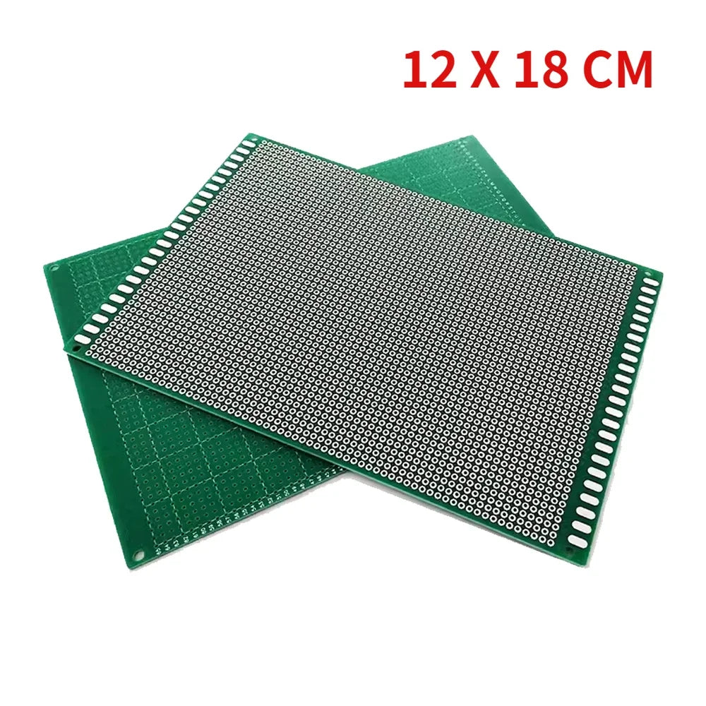 1PCS Single Sided PCB Universal Printed Circuit Board 2x8 3x7 4x6 6x8 10x10 10x15 10x22 12x18 15x20 20x30CM DIY Breadboard Plate