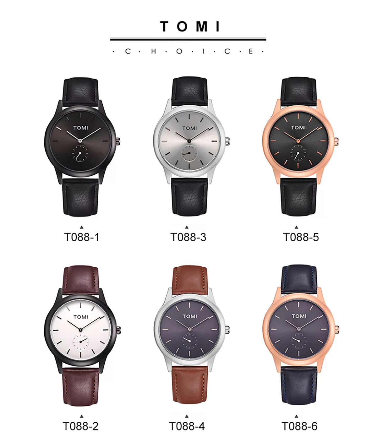 TOMI Fashion Men's Quartz Watch