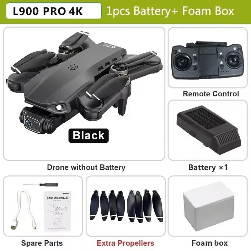 L900 Pro GPS Drone 4K Professional HD