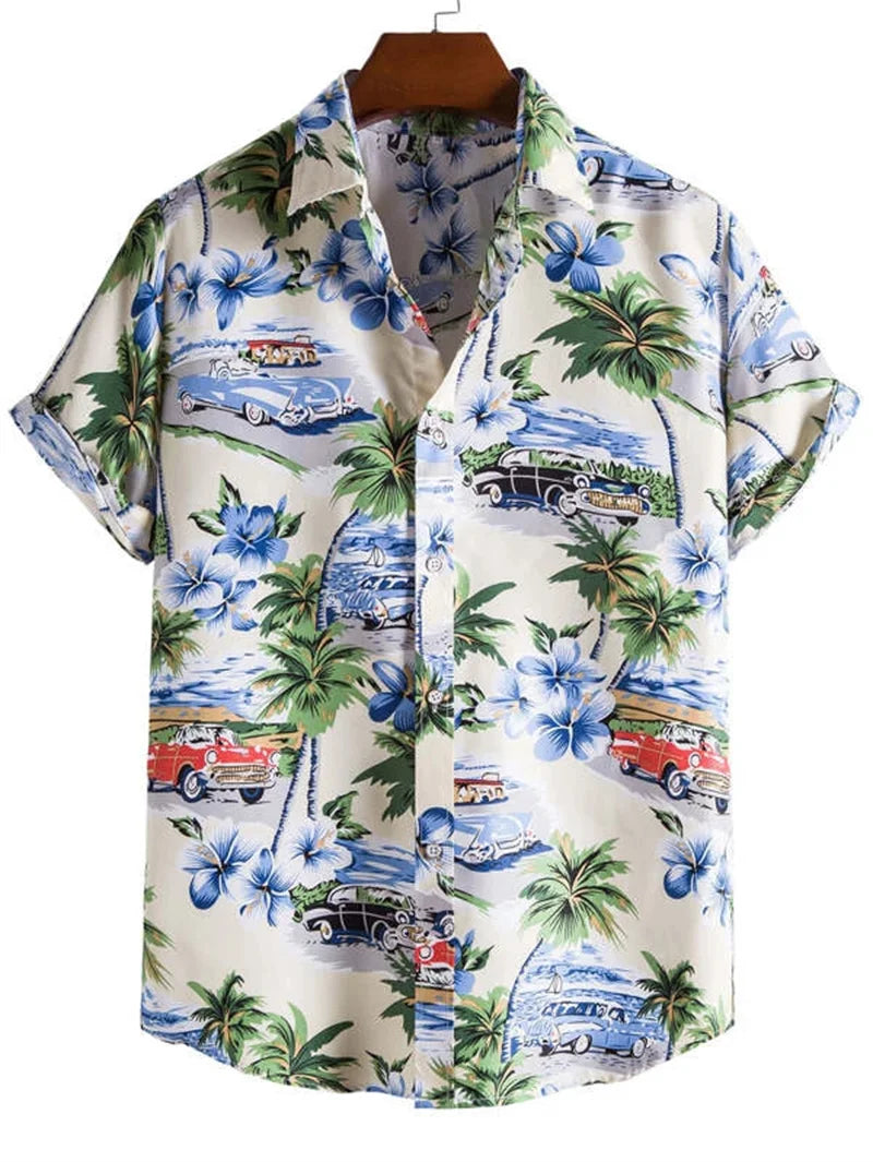 Summer Flower Beach Shirts