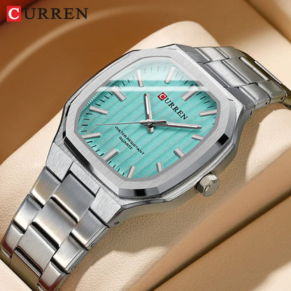 CURREN Luxury Business Square Watch