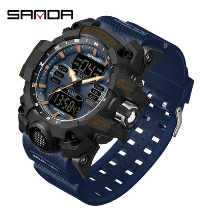 Simple Night Waterproof Sports Electronic Watch