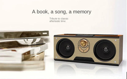 Retro KM-7 Wooden Bluetooth Speaker