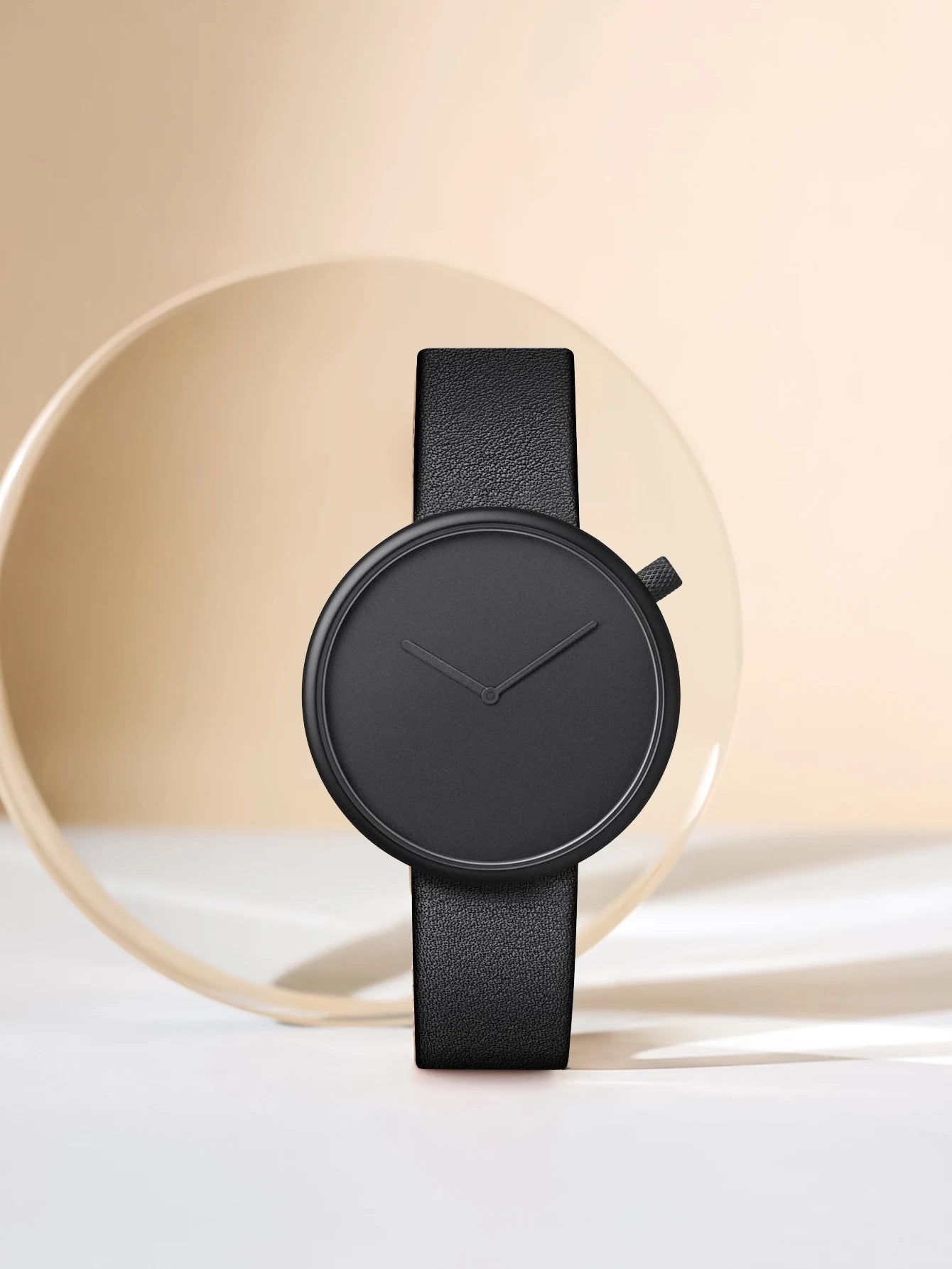 TOMI Women's Minimalist Style Leather Watch