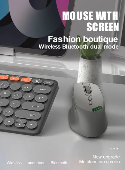 Noiseless Dual Mode Wireless Mouse