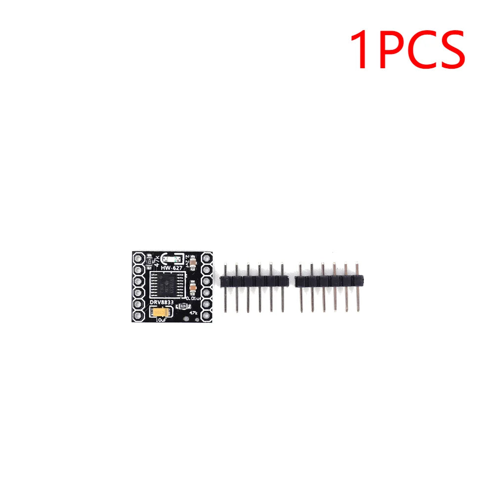 1-5pcs DRV8833 Motor Drive Module 6 Pin DC Gear Motor Driver 1.5A Single H Bridge Silent Stepper Motor Driver for Arduino