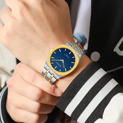 CURREN Thin Quartz Watch