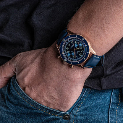 Sugess Handwind Chronograph Watch