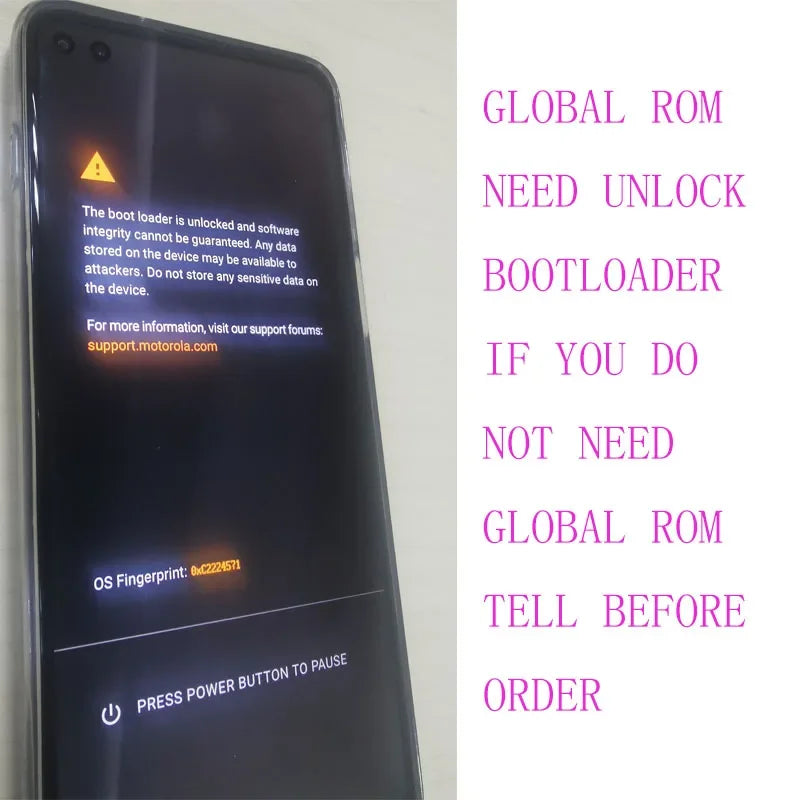 Global Rom Original Motorola Moto G75 Phone