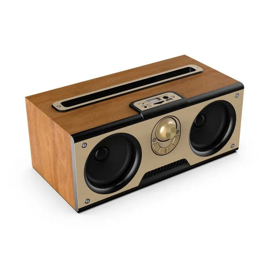 Retro KM-7 Wooden Bluetooth Speaker