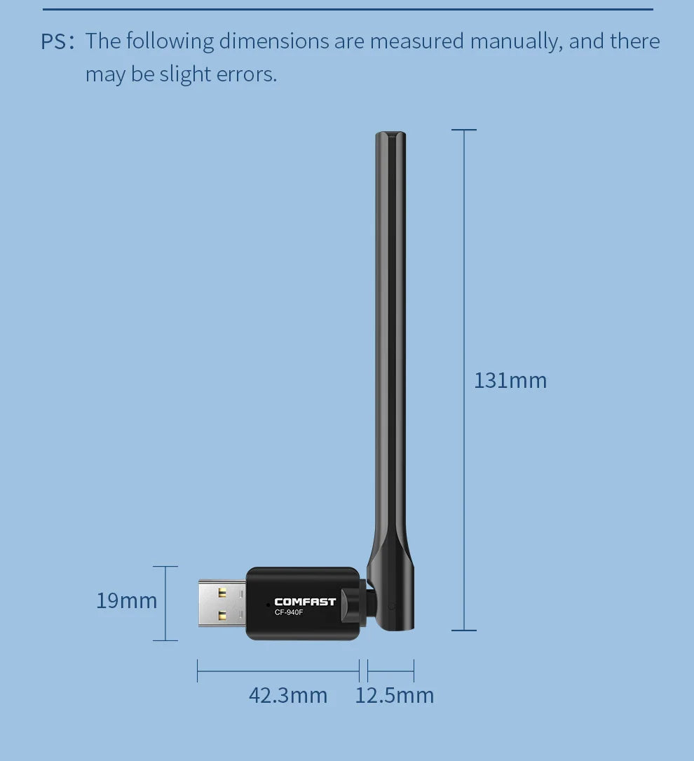 287Mbps WiFi 6 Adapter