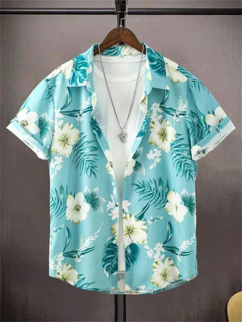 Summer Flower Beach Shirts