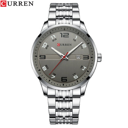 CURREN Luxury Stainless Steel Watch