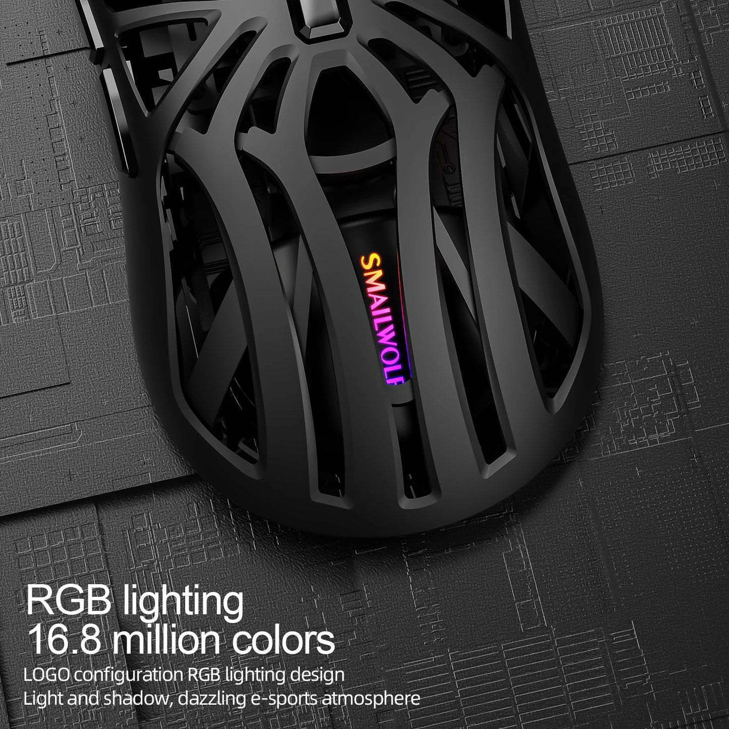 SMAILWOLF RS8 1000Hz Bluetooth Mouse
