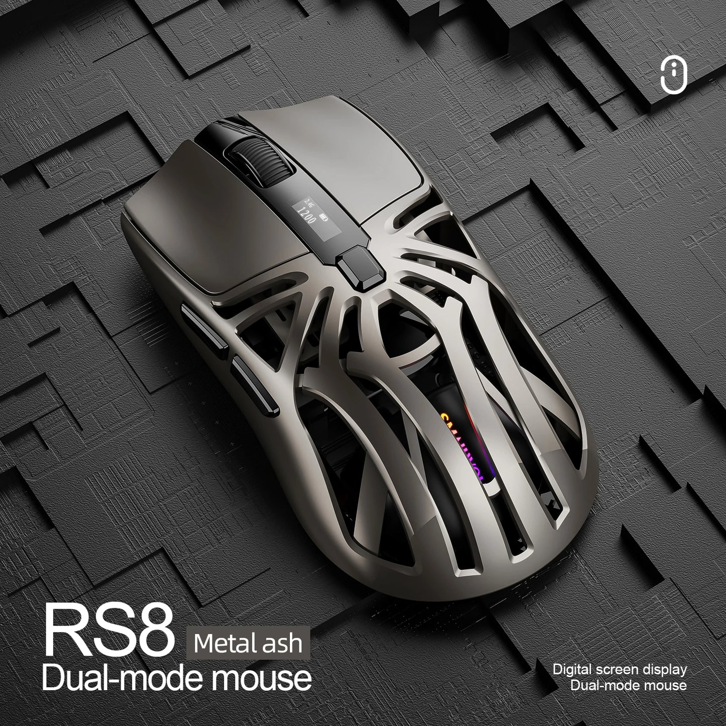 SMAILWOLF RS8 1000Hz Bluetooth Mouse