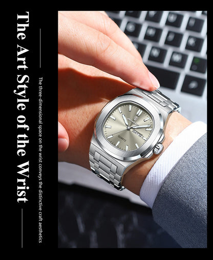 POEDAGAR Luxury Military Watch