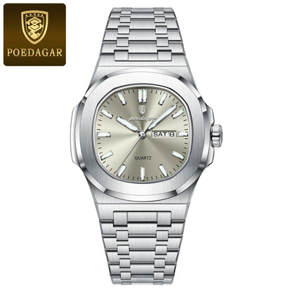 POEDAGAR Luxury Military Watch