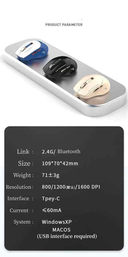 ITLY W2 6D Bluetooth Wireless Mouse