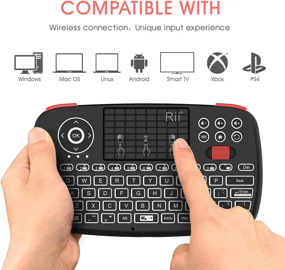 Rii i4 Mini Bluetooth Wireless Keyboard
