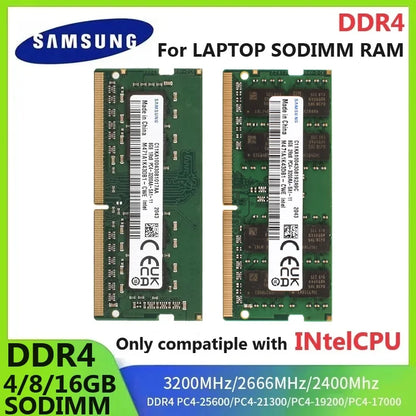 SAMSUNG Memory DDR4 4GB, 8GB
