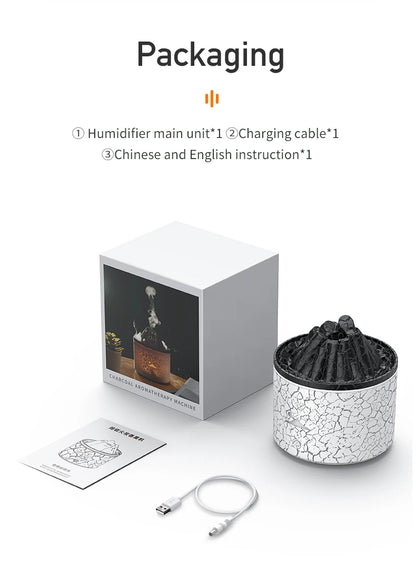Volcanic Lava Jellyfish Aromatherapy Flask