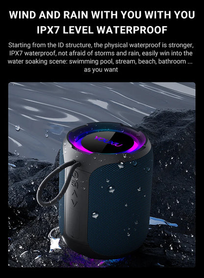 40W Portable Bluetooth Speaker 360 Degree
