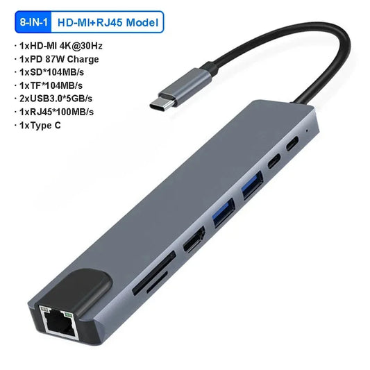 USB 3.0 HUB Type C to HDMI Adapter