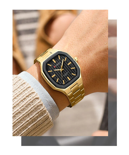 CURREN Luxury Business Square Watch