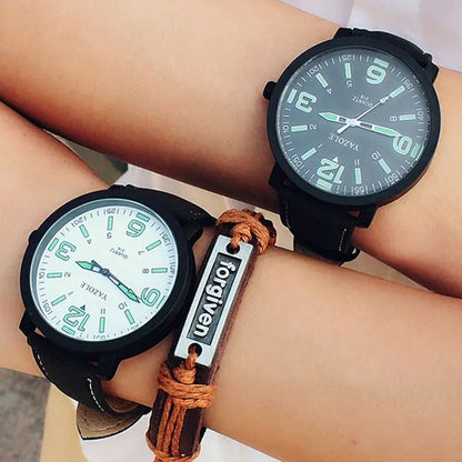 Yazole Large Dial Watch