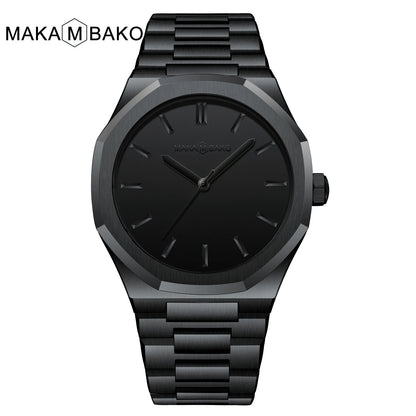 Stainless Steel Nordic Style Wristwatch