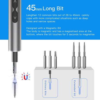 62/6 in 1 Electric Screwdriver Set