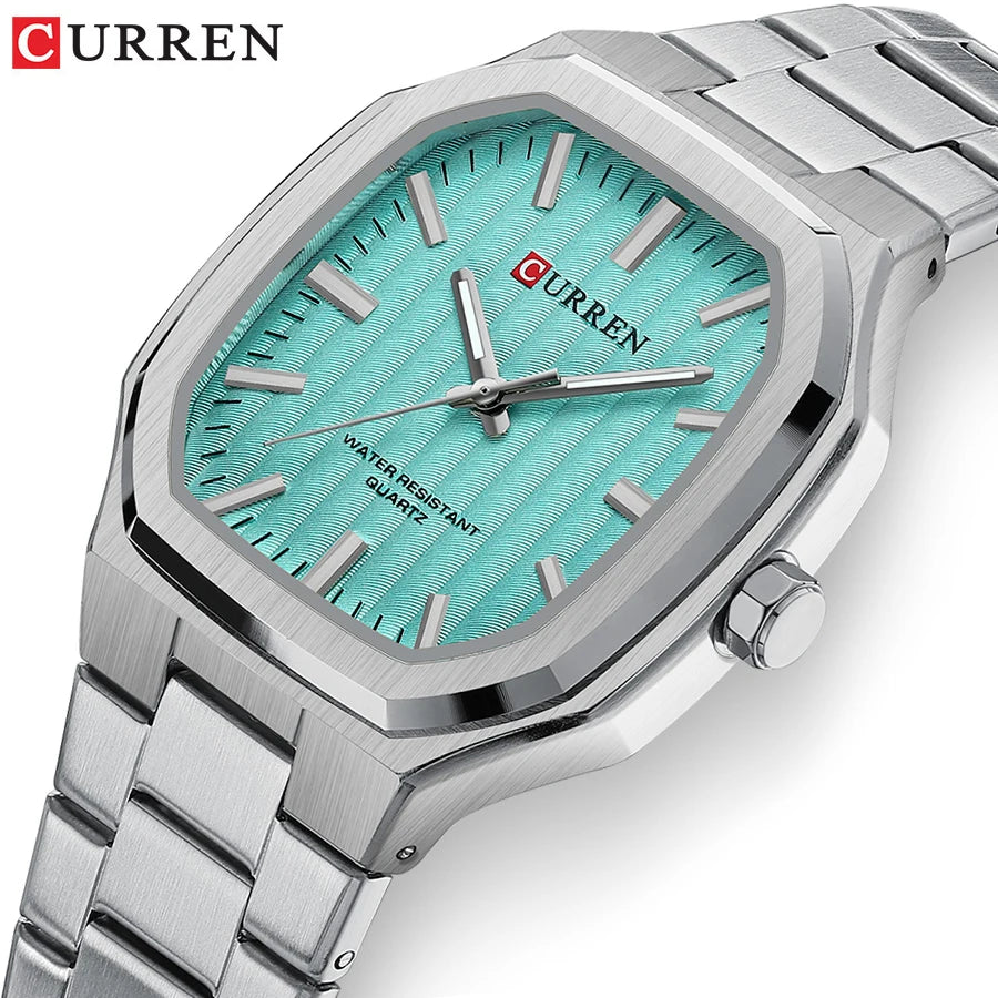 CURREN Luxury Business Square Watch