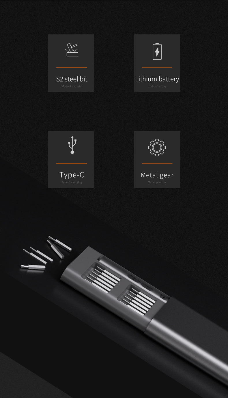 62/6 in 1 Electric Screwdriver Set