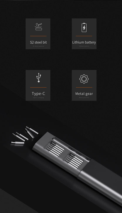 62/6 in 1 Electric Screwdriver Set