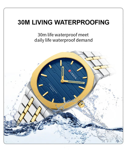 CURREN Thin Quartz Watch